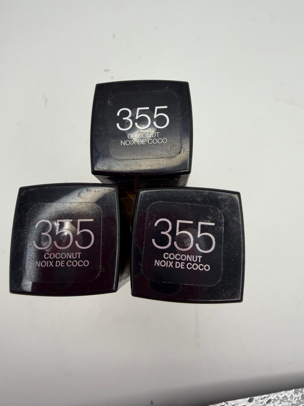 Maybelline Fit Me Matte Poreless Foundation 355 Coconut Lot of 3 1oz 30ml